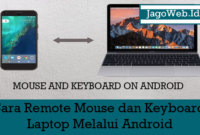 Cara Remote Mouse dan Keyboard Laptop Dengan Android