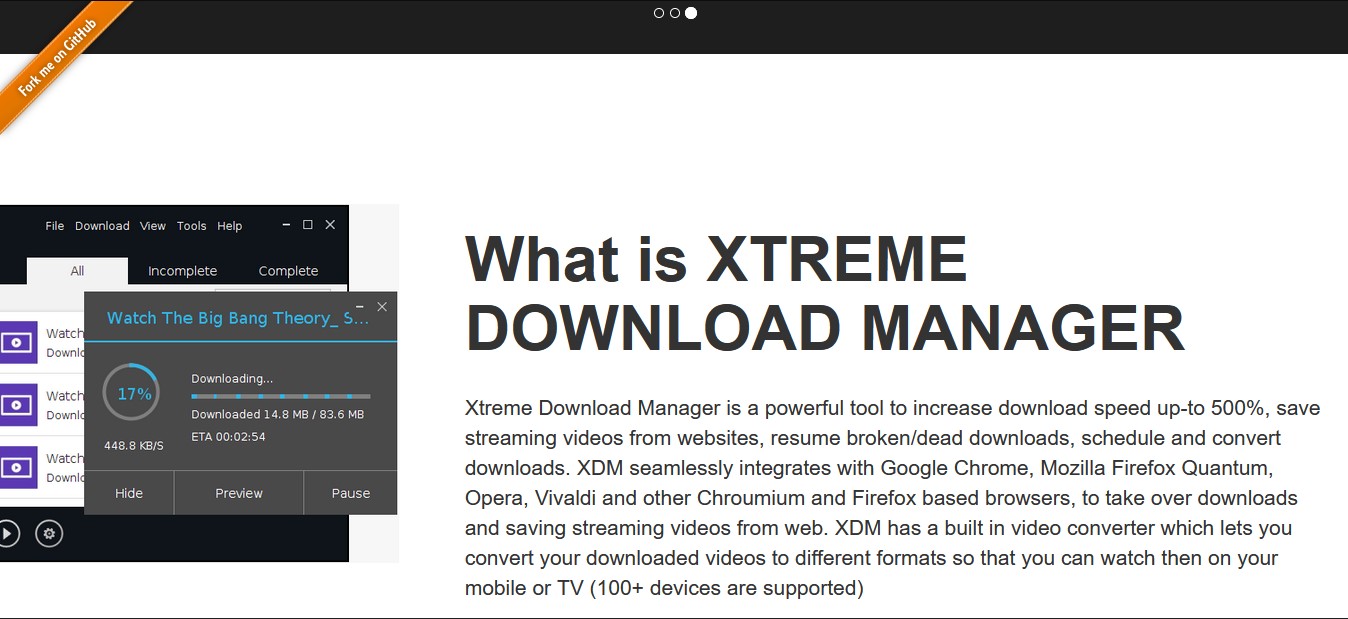 Xtreme Download Manager (XDM)