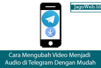 Cara Mengubah Video Menjadi Audio di Telegram